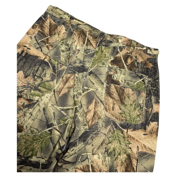 TRAIL CREST Tree Camo Forest Hunting Fishing Outdoor CARGO Pants Men Large 38x32 - Picture 4 of 6